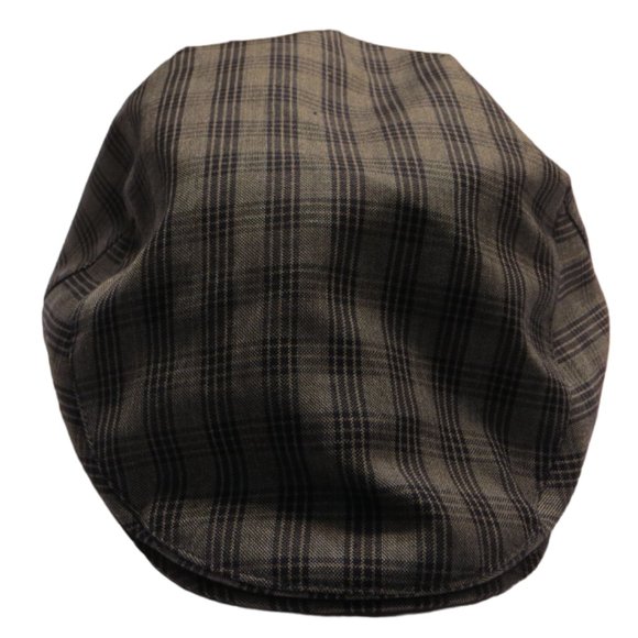 Lake Of The Isles Newsboy Style Hat Plaid Size Large/XL - Picture 1 of 4
